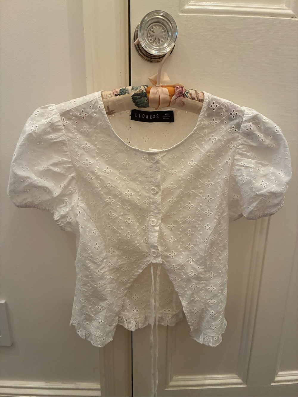 Lioness Bardot Top Porcelain